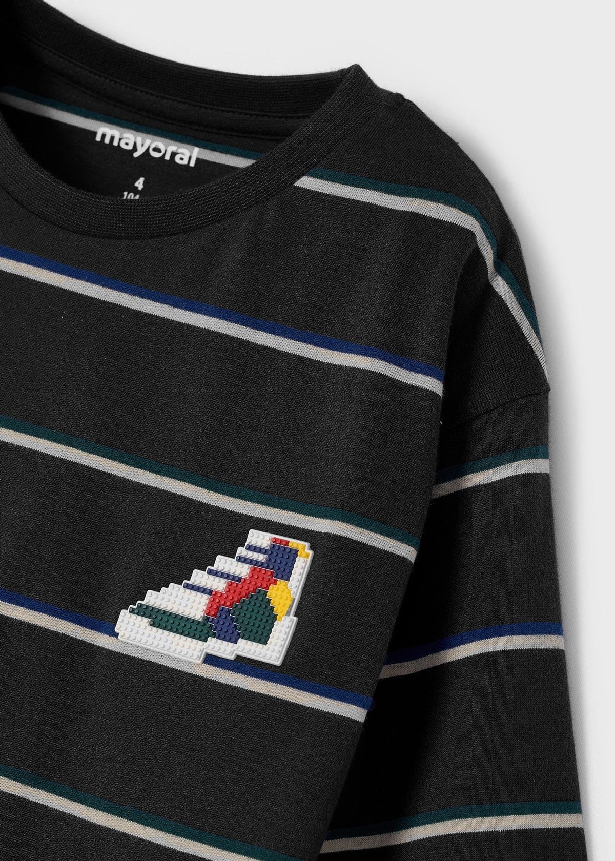 MAY - Mayoral Usa Inc Mayoral Usa Inc Striped Long Sleeve T-shirt - Little Miss Muffin Children & Home