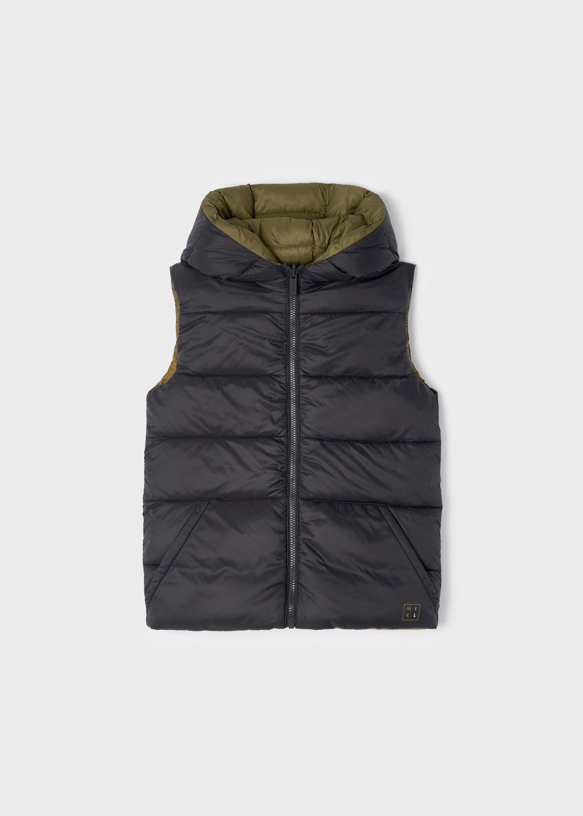 MAY - Mayoral Usa Inc Mayoral Boy's Reversible Puffer Vest - Little Miss Muffin Children & Home