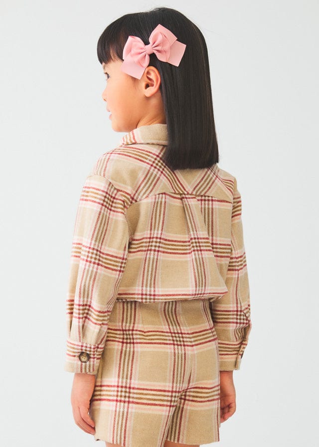 MAY - Mayoral Usa Inc Mayoral Plaid Overshirt - Little Miss Muffin Children & Home