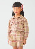 MAY - Mayoral Usa Inc Mayoral Plaid Flannel Bermuda - Little Miss Muffin Children & Home