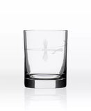 Rolf Glass Rolf Glass Fly Fishing Double Old-Fashioned Glass - Little Miss Muffin Children & Home