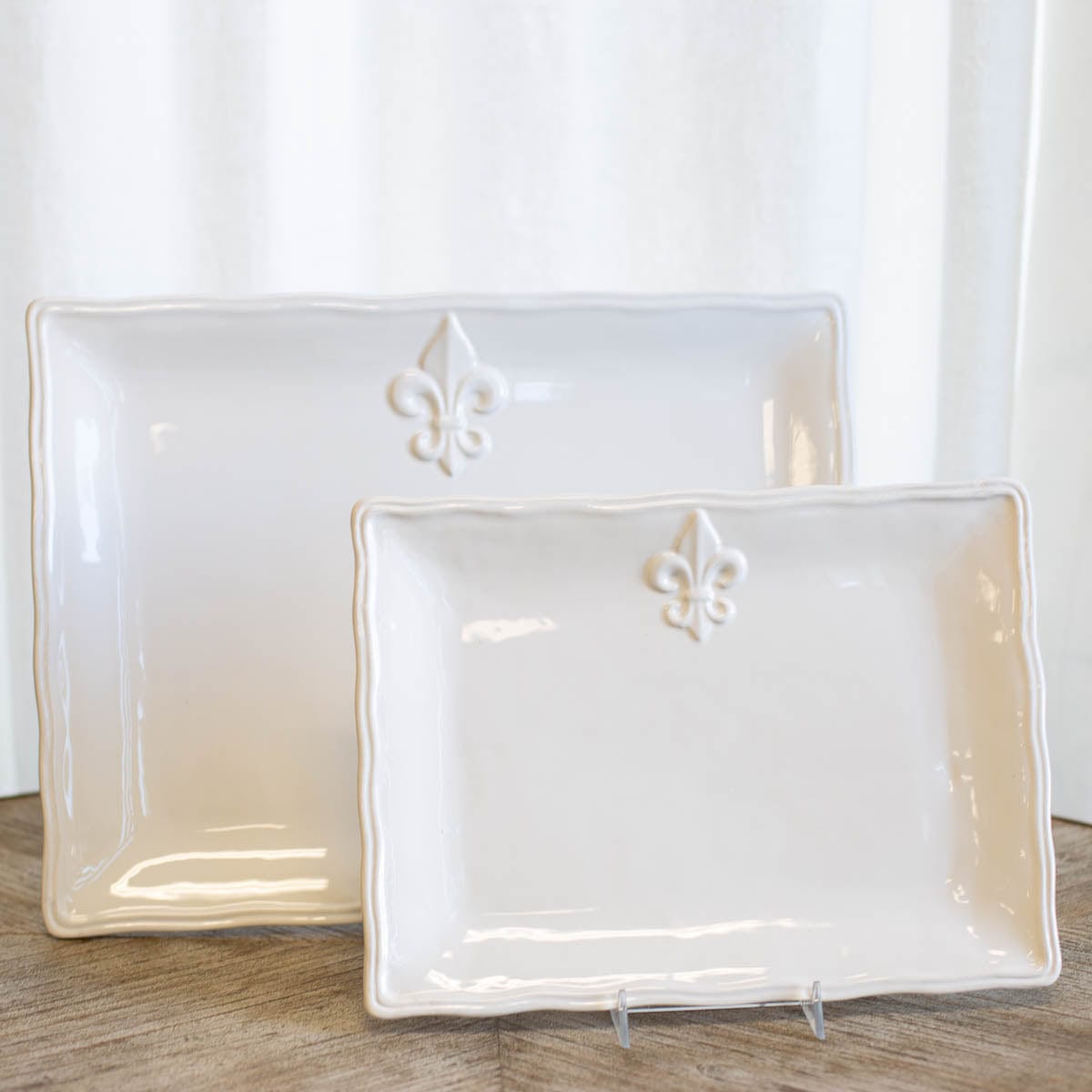 The Royal Standard The Royal Standard Fleur De Lis Platter - Little Miss Muffin Children & Home