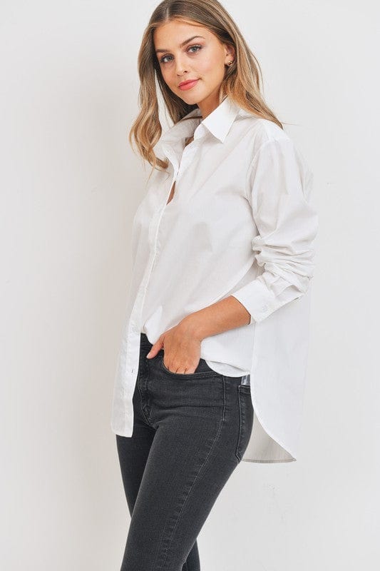 American Fit American Fit Button Down Boyfriend Shirt - Little Miss Muffin Children & Home