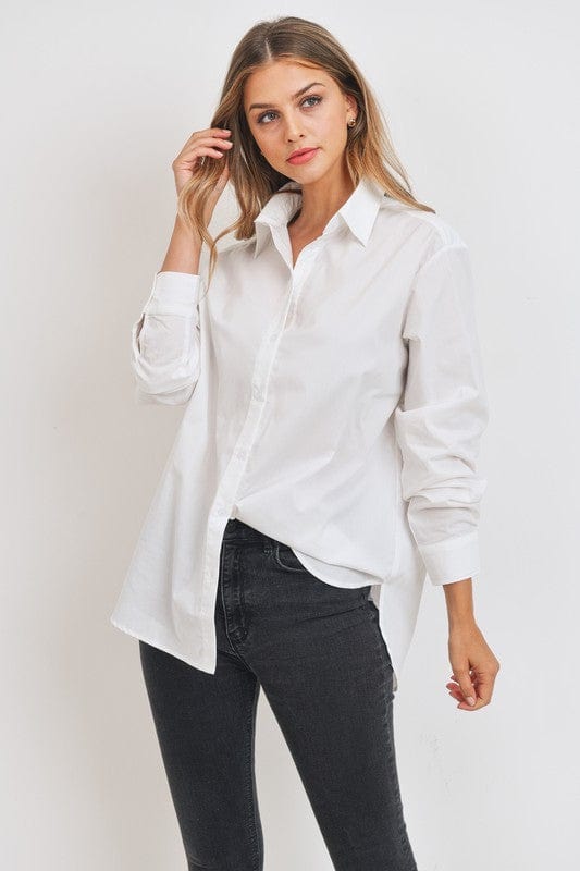 American Fit American Fit Button Down Boyfriend Shirt - Little Miss Muffin Children & Home