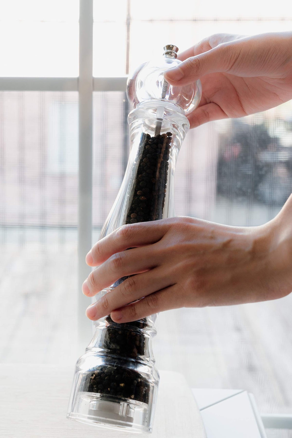 Huang Acrylic Inc. Huang Acrylic Rounded Pepper Mill Grinder - Little Miss Muffin Children & Home