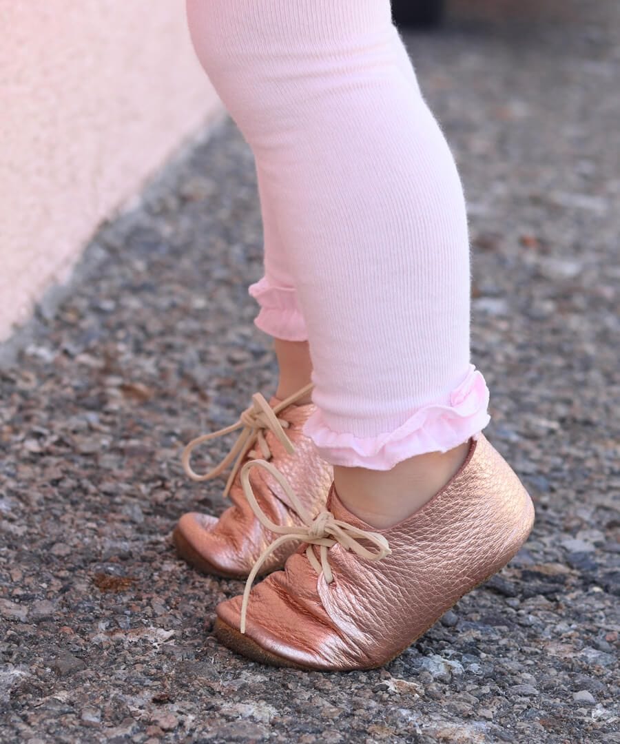 Jefferies Socks Jefferies Socks Pink Ruffle Footless Tights - Little Miss Muffin Children & Home