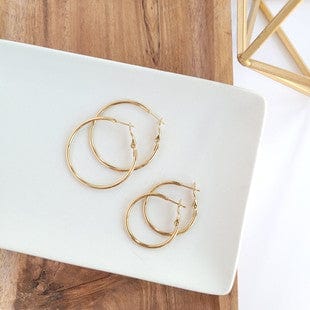 Fashion Go -crystal Avenu Fashion Go Hoop Earrings - Little Miss Muffin Children & Home
