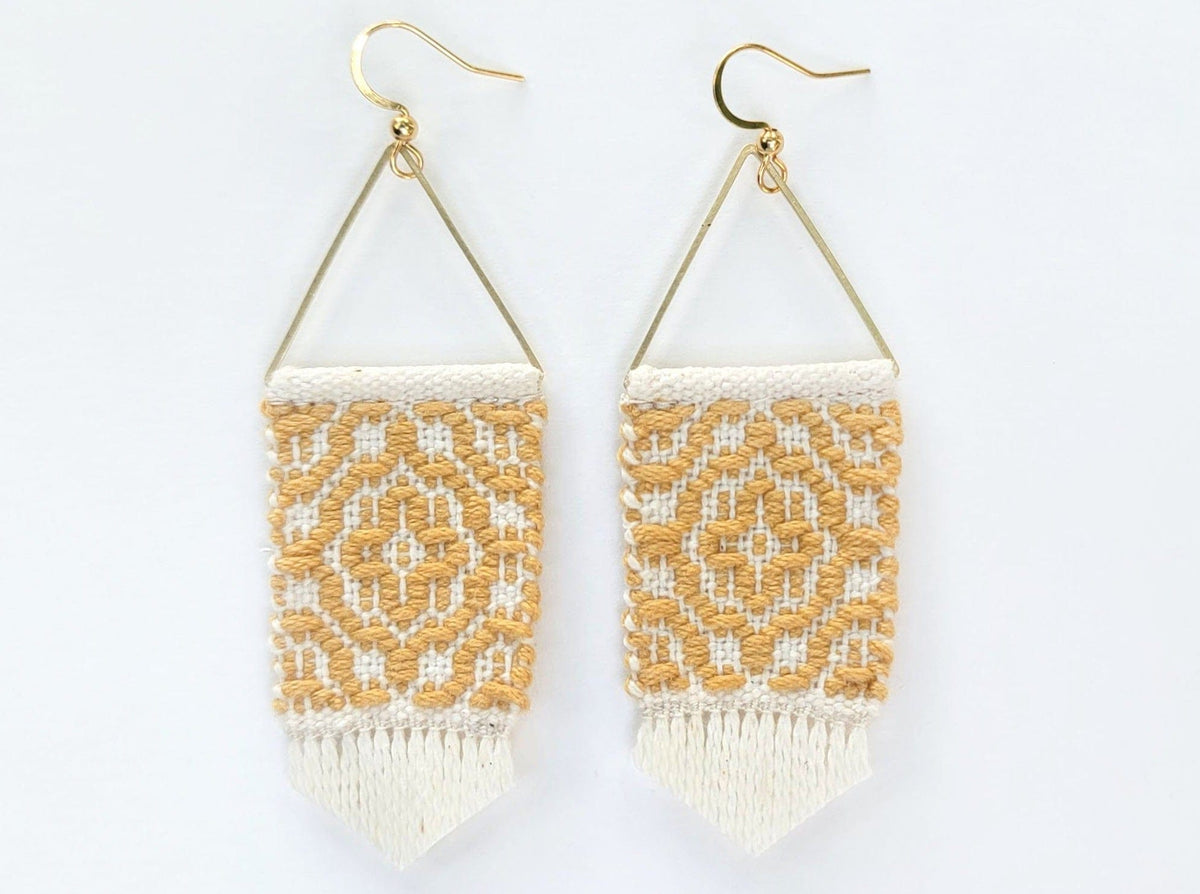 DF - Darcy Fabre Darcy Fabre Trellis Earrings - Little Miss Muffin Children & Home