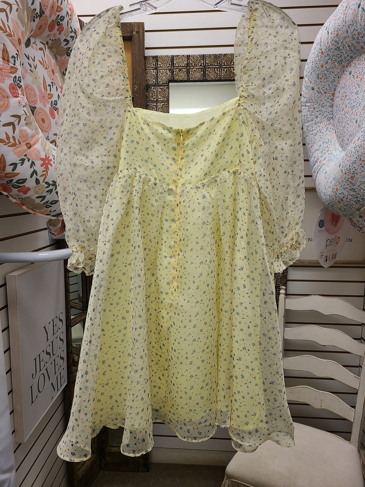 Storia Storia Lemon Floral Dress - Little Miss Muffin Children & Home