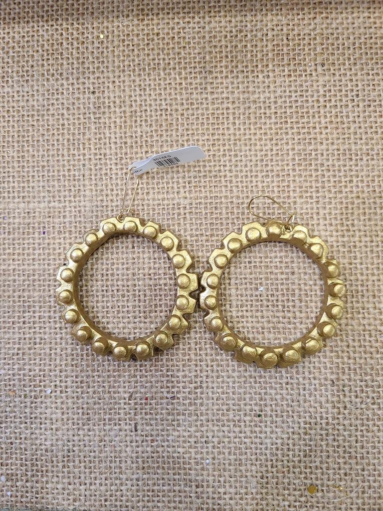 Carol Cassisa Cher Ange Earrings (Cherub Coin) main image 1