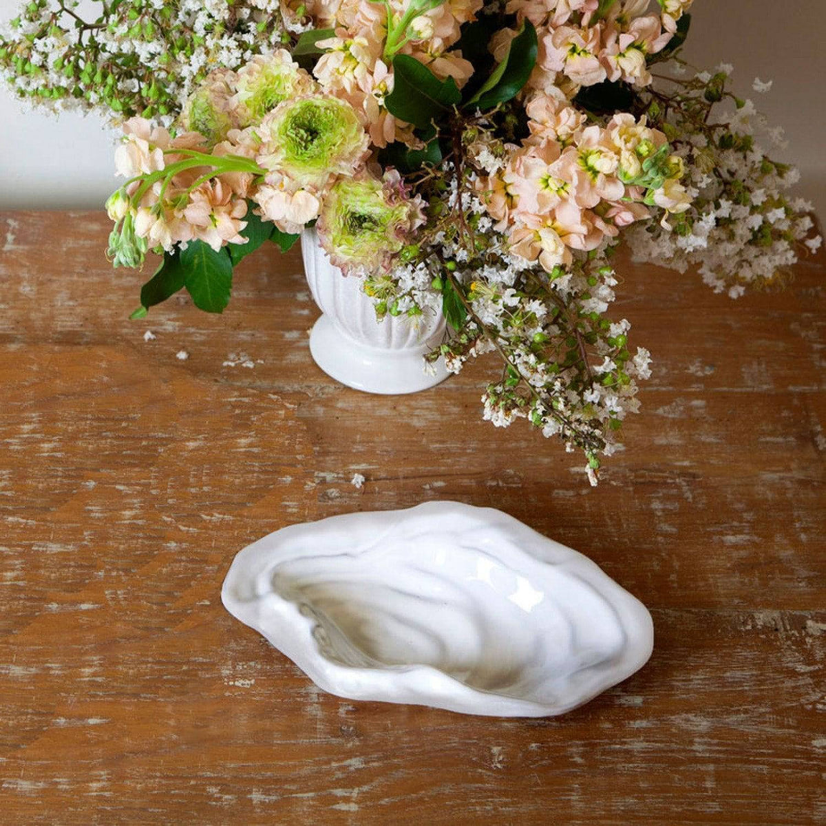 Beatriz Ball - Beatriz Ball Ceramic White Oyster Bowls - Little Miss Muffin Children & Home