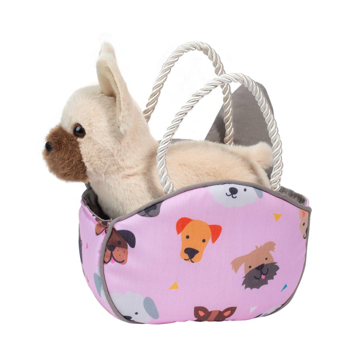 DOU - Douglas Toys Douglas Toys Puppy Pawty Sak with French Bulldog - Little Miss Muffin Children & Home