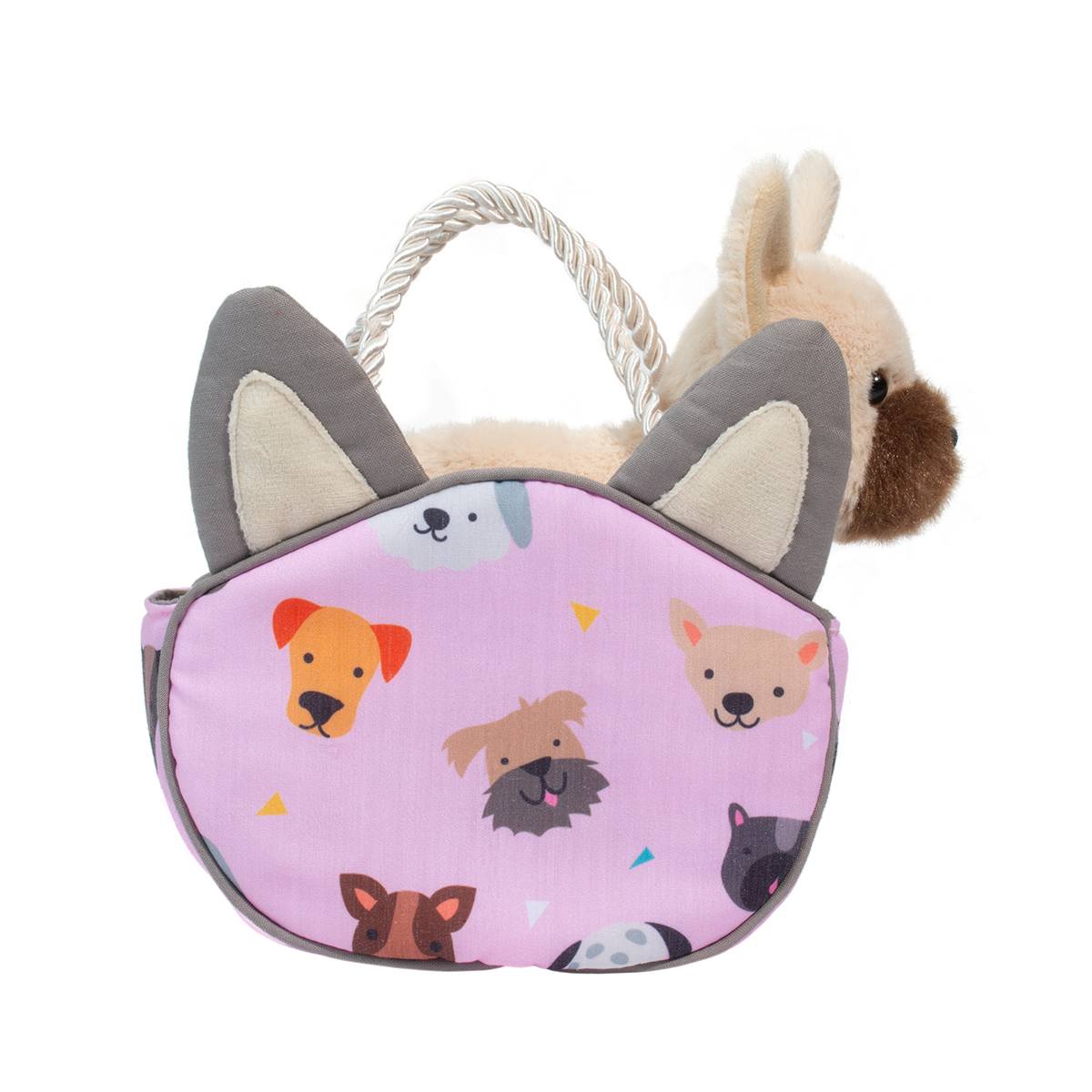 DOU - Douglas Toys Douglas Toys Puppy Pawty Sak with French Bulldog - Little Miss Muffin Children & Home