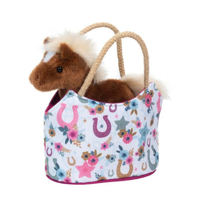Douglas Toys Douglas Toys Boho Horseshoe Sak With Chestnut Horse - Little Miss Muffin Children & Home