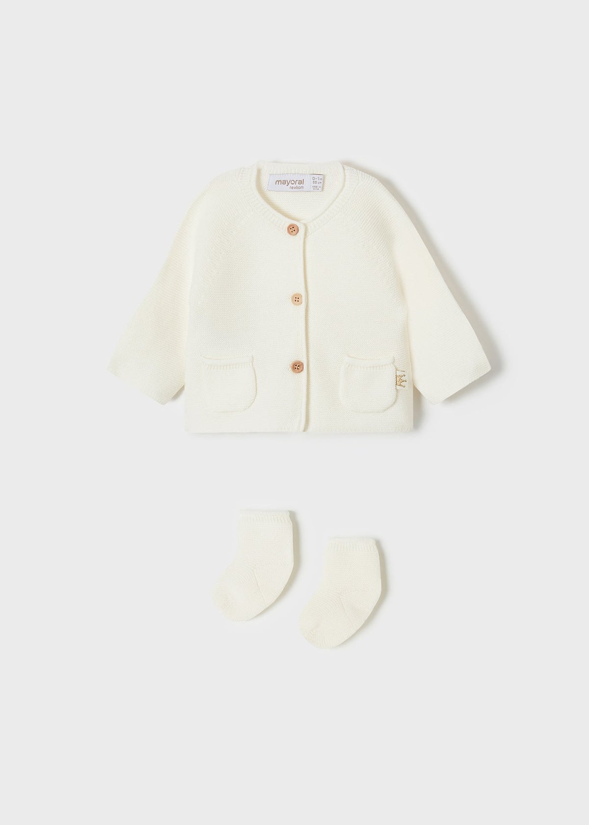Mayoral Mayoral Cardigan & Socks Set - Little Miss Muffin Children & Home