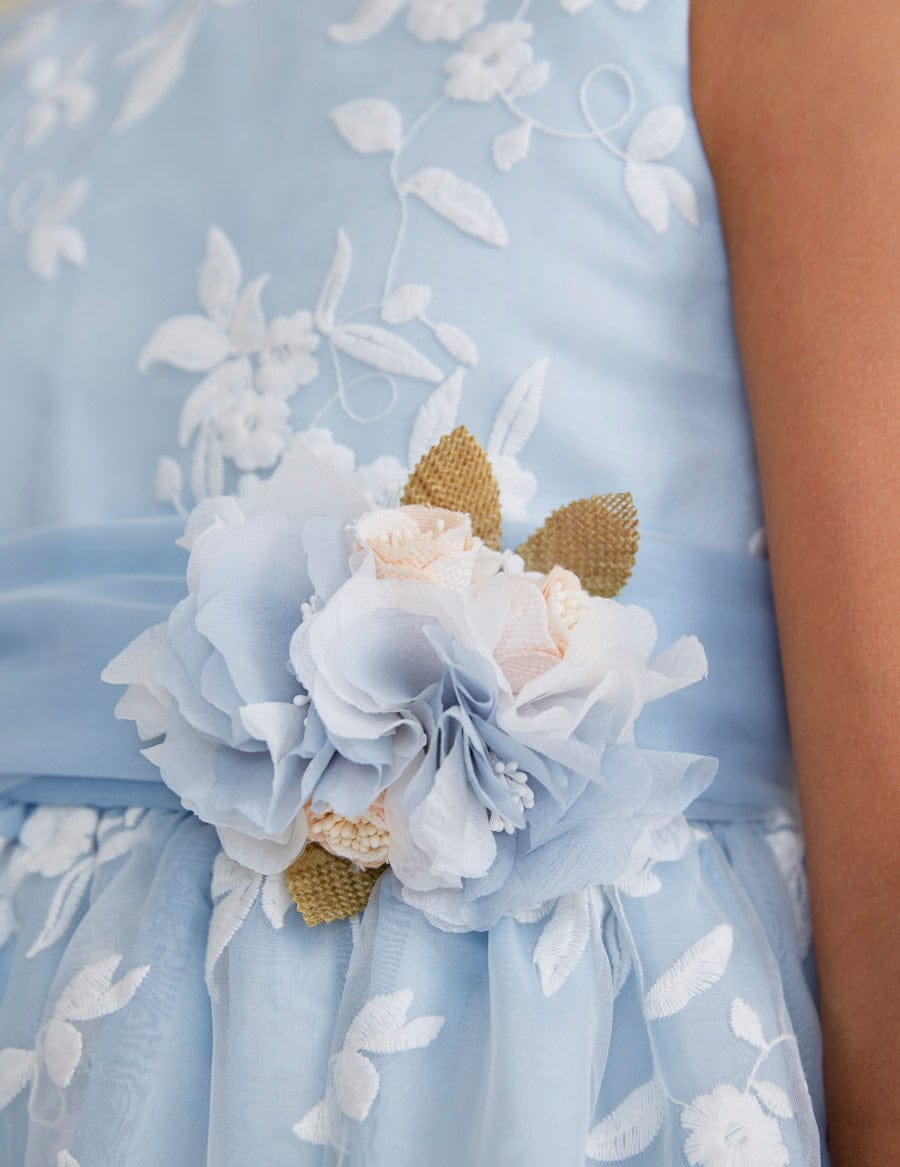 Mayoral Abel & Lula Embroidered Organza Dress - Little Miss Muffin Children & Home
