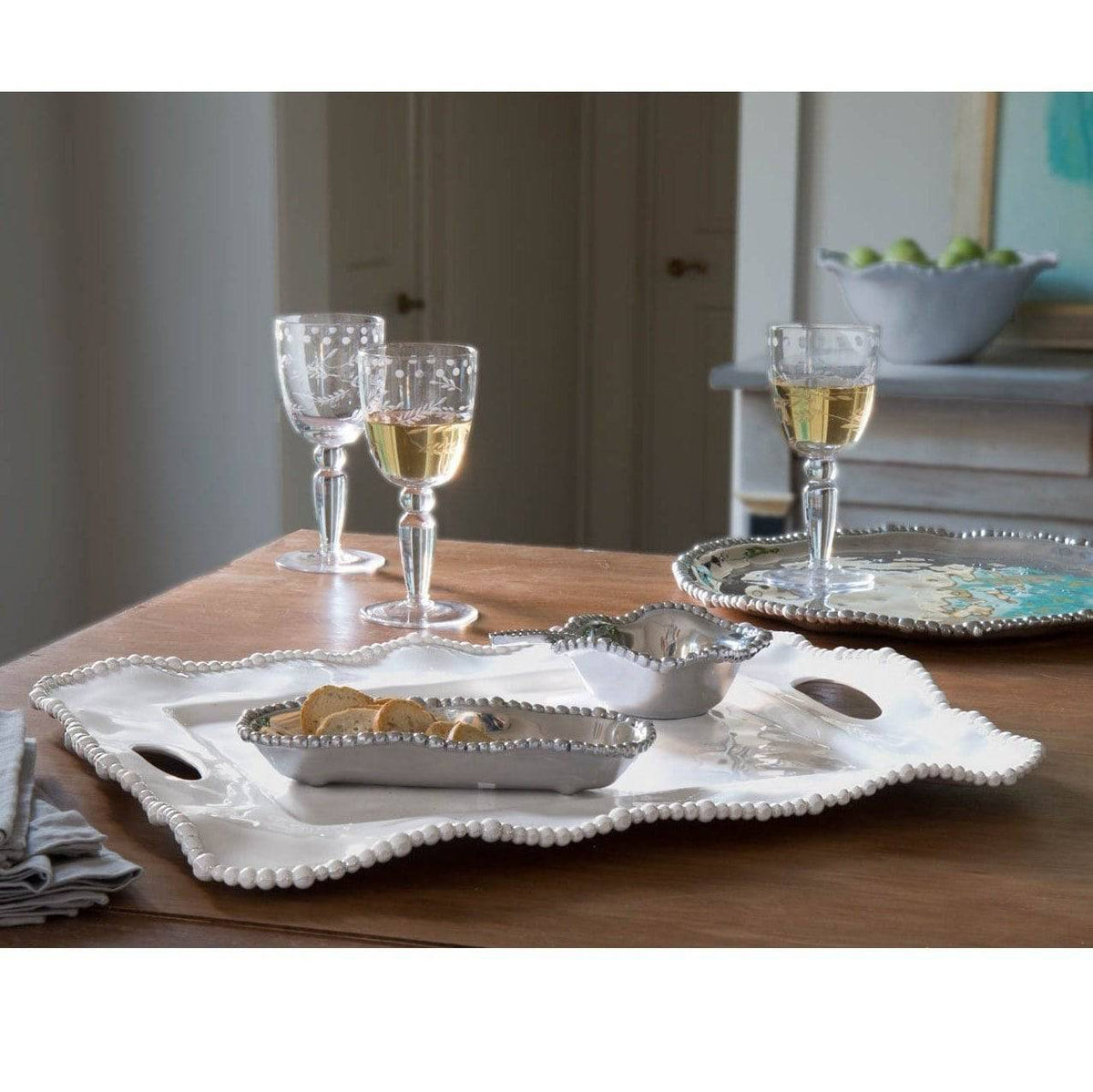 Beatriz Ball - Beatriz Ball Vida Alegria Rectangular Tray with Handles - Little Miss Muffin Children & Home