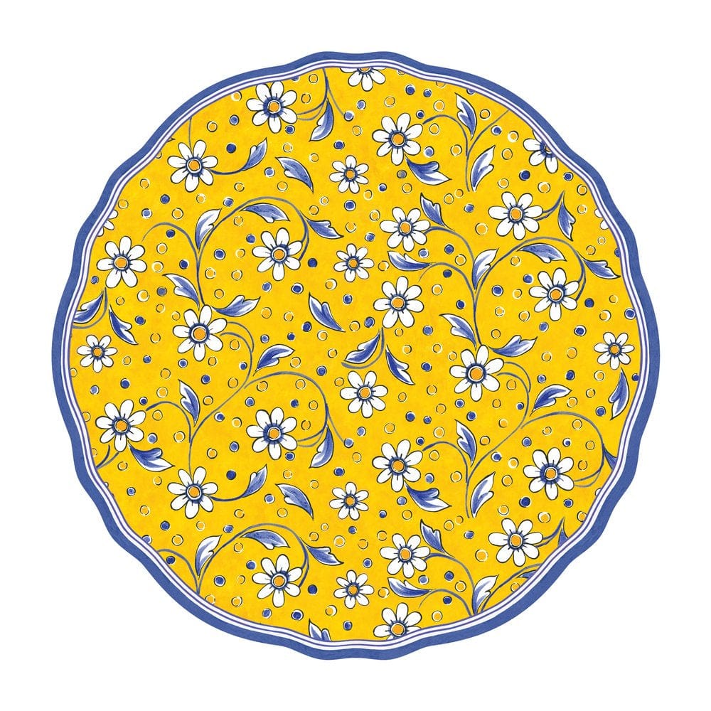 Le Cadeaux Le Cadeaux Scalloped Charger Placemats 20pk - Little Miss Muffin Children & Home