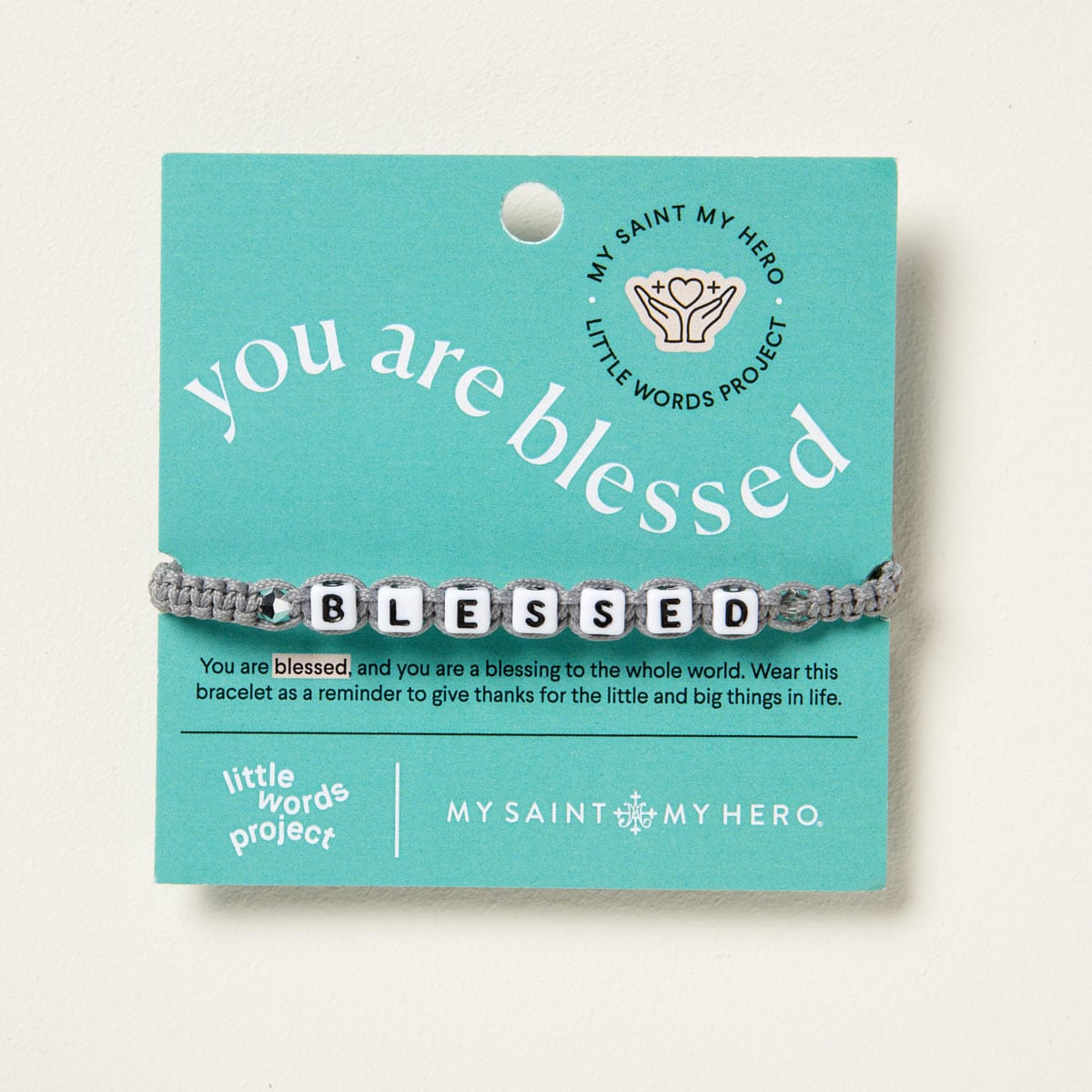 MSH - My Saint My Hero My Saint My Hero Blessed Bracelet - Little Miss Muffin Children & Home