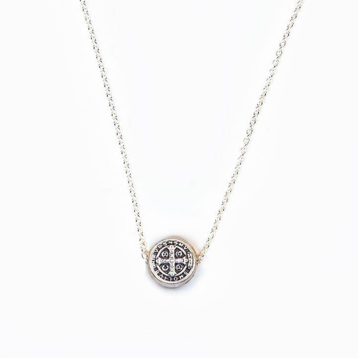 My Saint My Hero - My Saint My Hero Benedictine Petite Necklace - Little Miss Muffin Children & Home