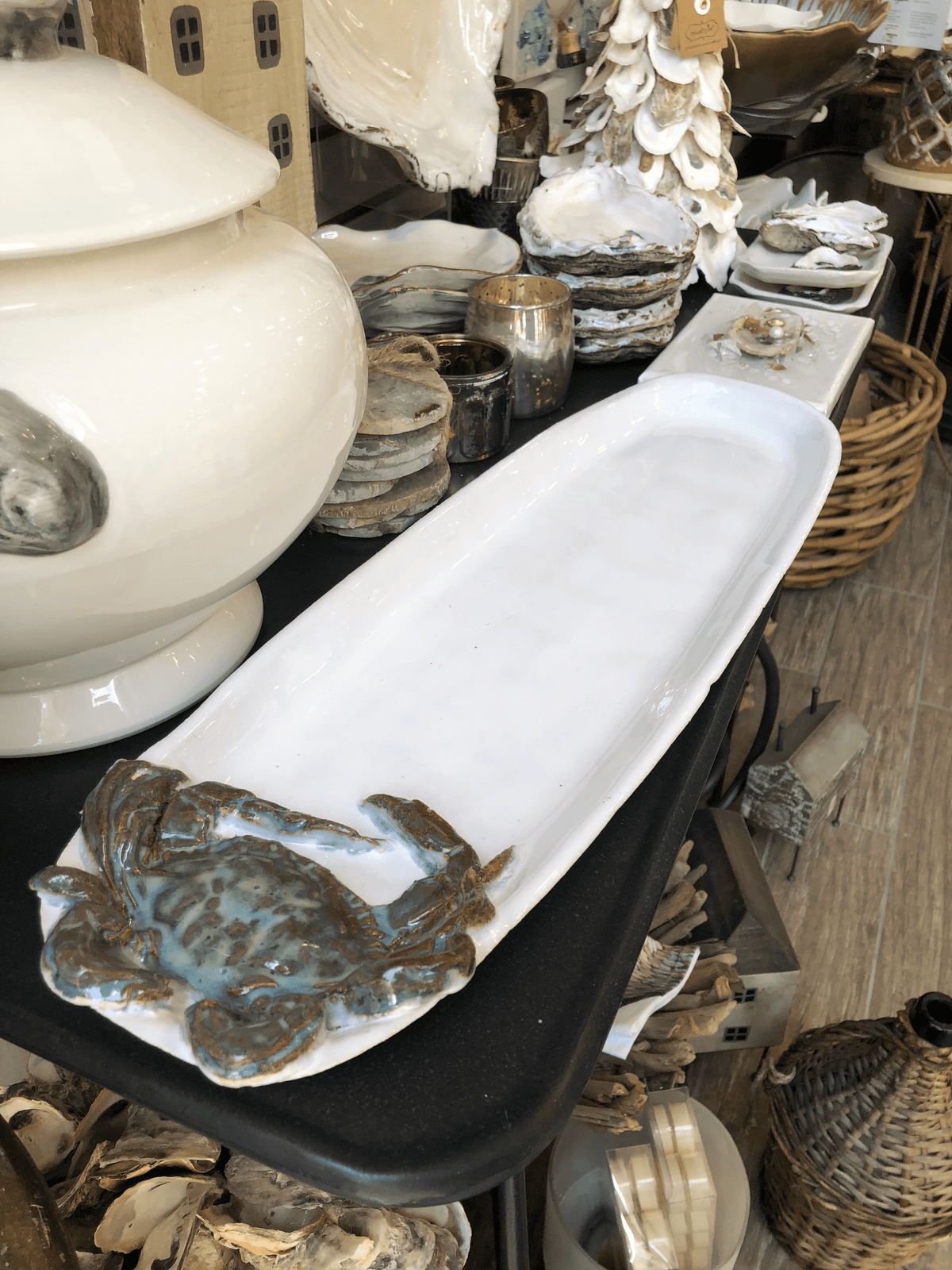 Seagem Studios - Seagem Studios - Crab Platter - Little Miss Muffin Children & Home