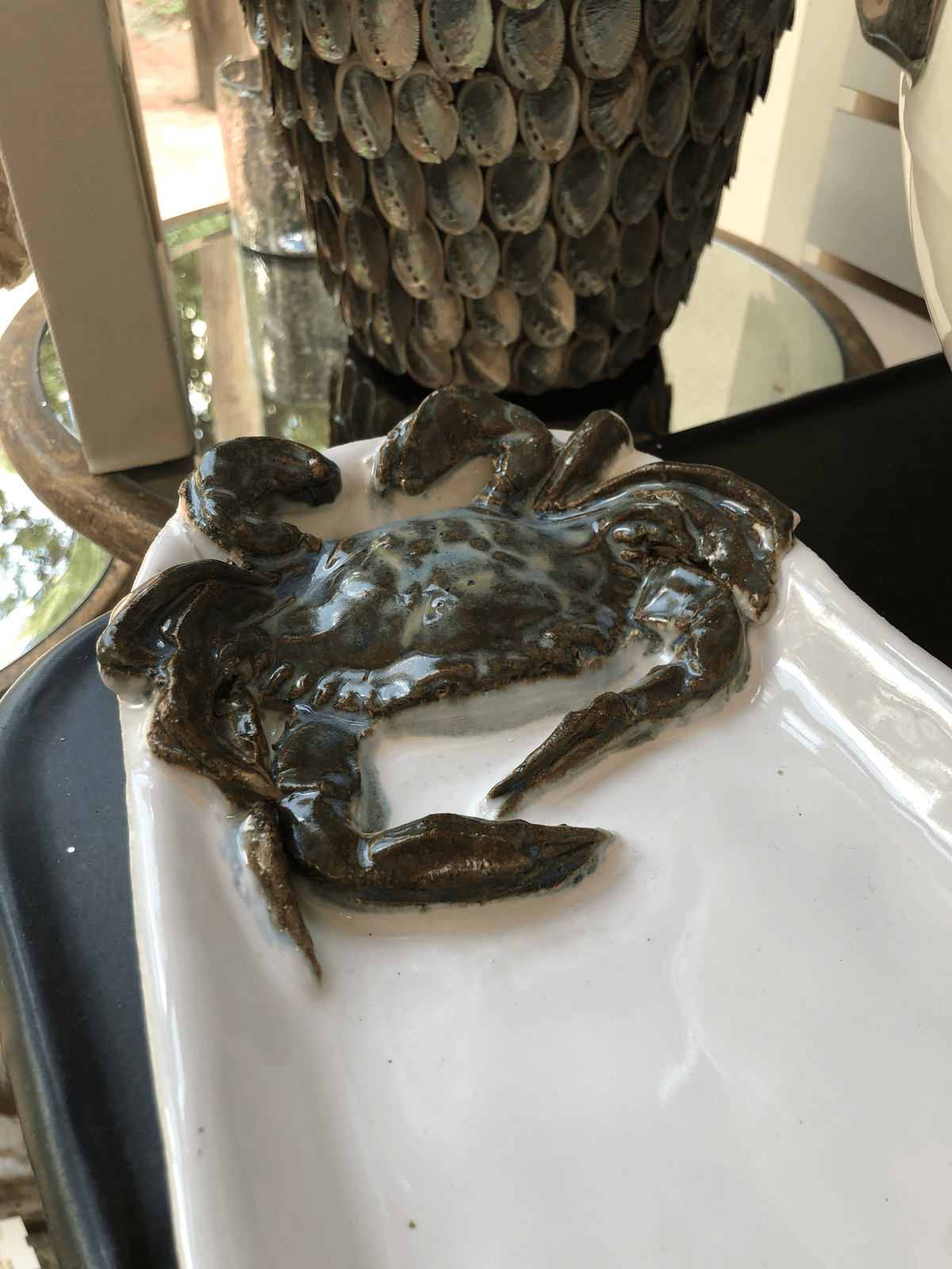 Seagem Studios - Seagem Studios - Crab Platter - Little Miss Muffin Children & Home