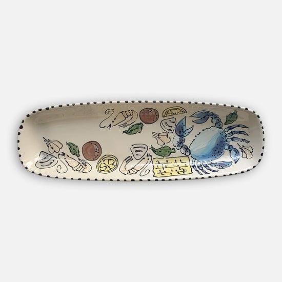 Magnolia Creative Co. Magnolia Creative Summer Seafood Bread Tray - Little Miss Muffin Children & Home