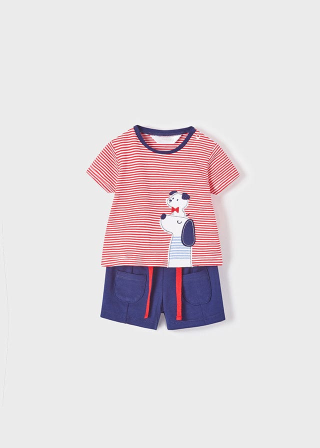 Mayoral Mayoral Puppy 2 Piece Short Set - Little Miss Muffin Children & Home