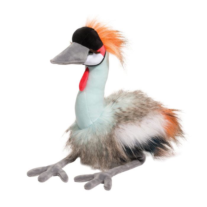 Douglas Toys Douglas Toys Nia African Crowned Crane - Little Miss Muffin Children & Home