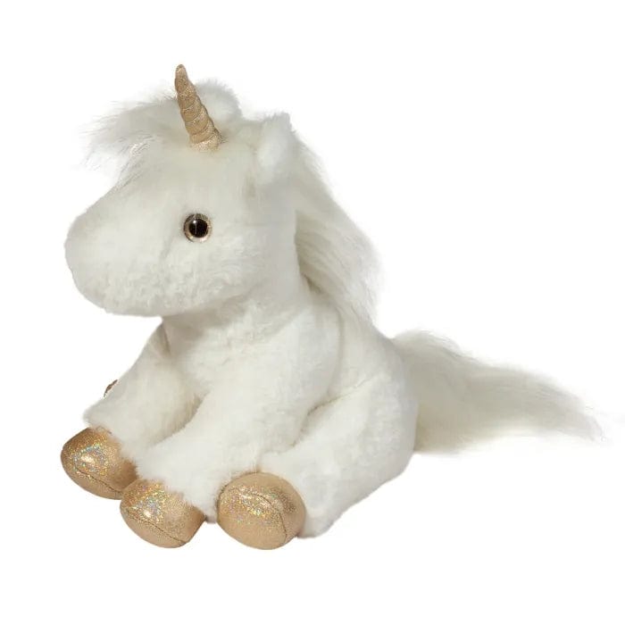 Douglas Toys Douglas Toys Elodie Soft White Unicorn - Little Miss Muffin Children & Home
