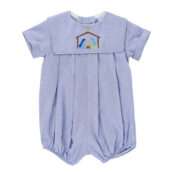 BAILEY BOYS Bailey Boys Nativity Dressy Bubble Short - Little Miss Muffin Children & Home