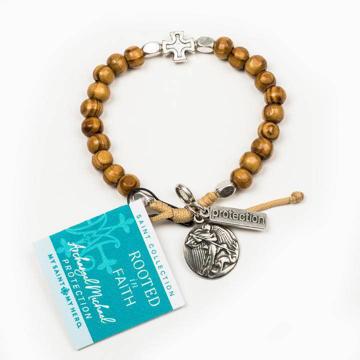 My Saint My Hero - My Saint My Hero Rooted in Faith Bracelet - Little Miss Muffin Children & Home