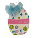 Toodle Lou Designs Toodle Lou Designs Easter Egg & Bow Door Hanger - Little Miss Muffin Children & Home