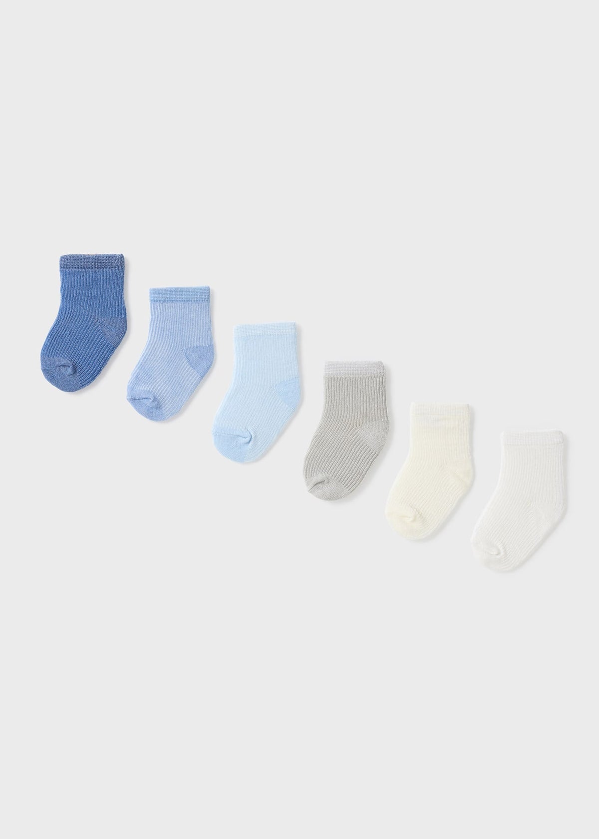 Mayoral Usa Inc Mayoral 6 Pack Socks Box Set for Newborn - Little Miss Muffin Children & Home