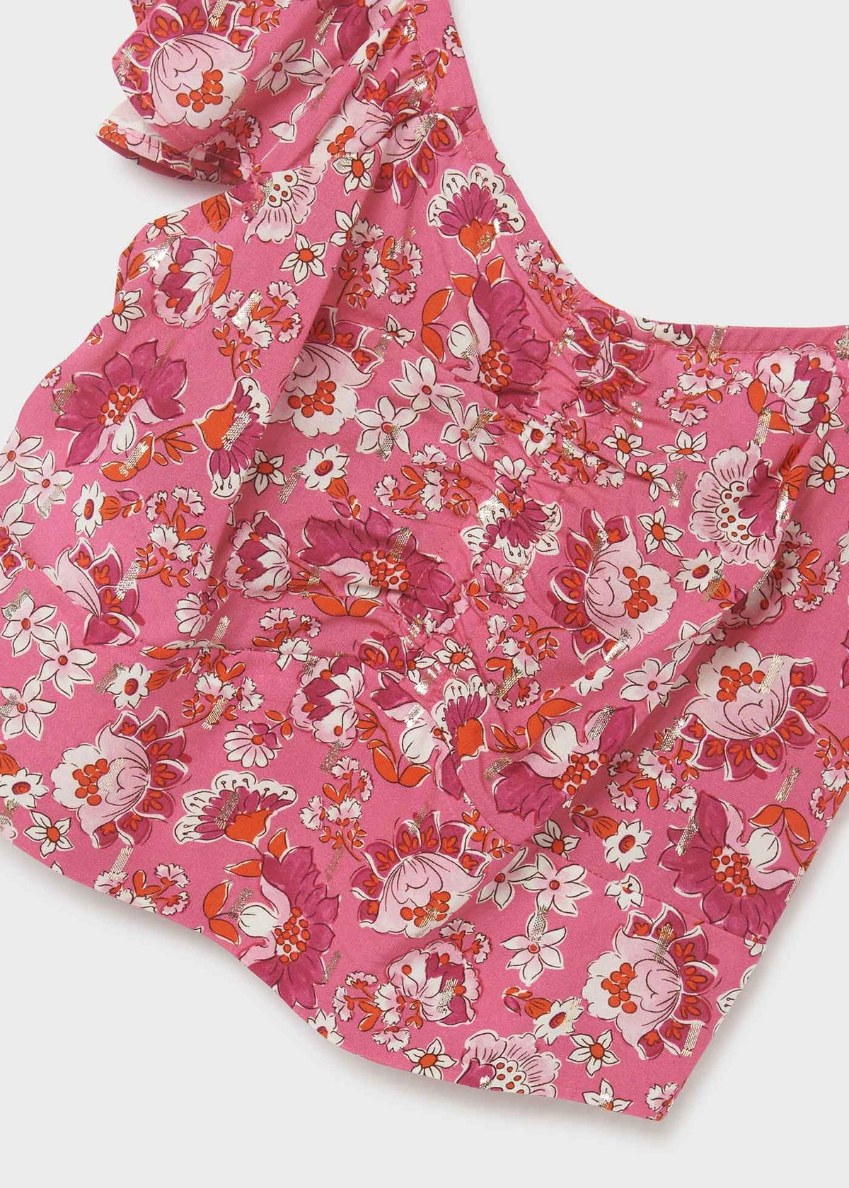Mayoral Usa Inc Mayoral Printed Flutter Sleeve Top - Little Miss Muffin Children & Home