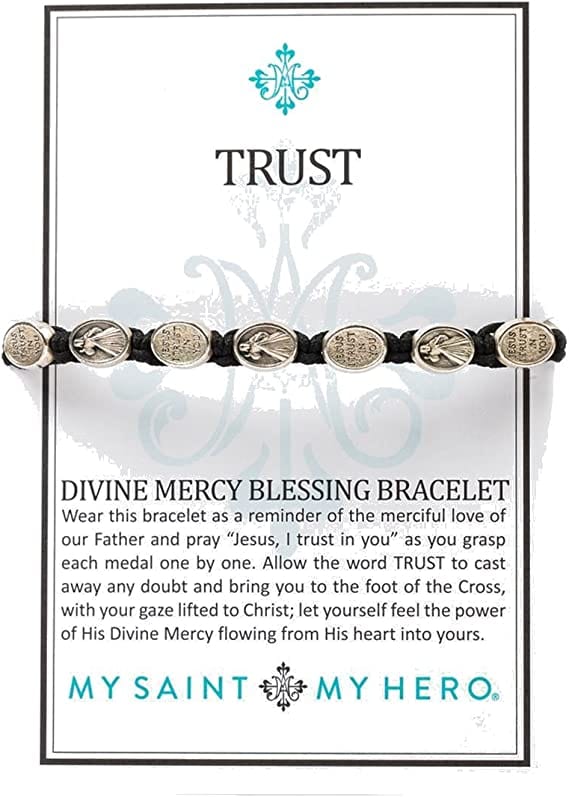 My Saint My Hero My Saint My Hero Divine Mercy Blessing Bracelet - Little Miss Muffin Children & Home