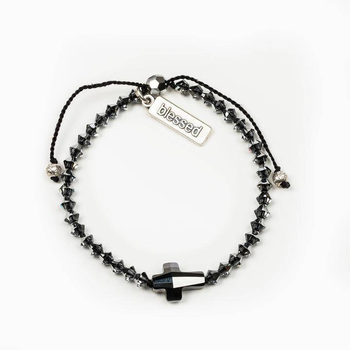 My Saint My Hero - My Saint My Hero Radiant Let There Be Light Silver Night Bracelet - Little Miss Muffin Children & Home