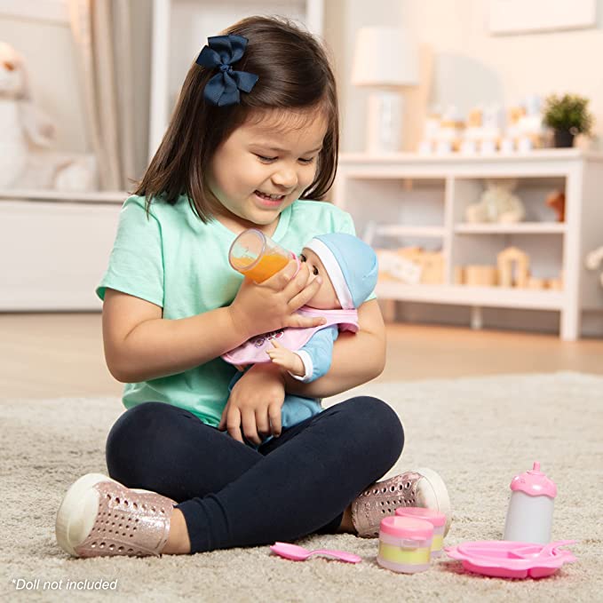 Melissa & Doug Melissa & Doug Mine To Love Time To Eat Feeding Set - Little Miss Muffin Children & Home