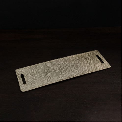 Beatriz Ball Beatriz Ball Sierra Modern Ripples Large Gold Charcuterie Tray with Handles - Little Miss Muffin Children & Home