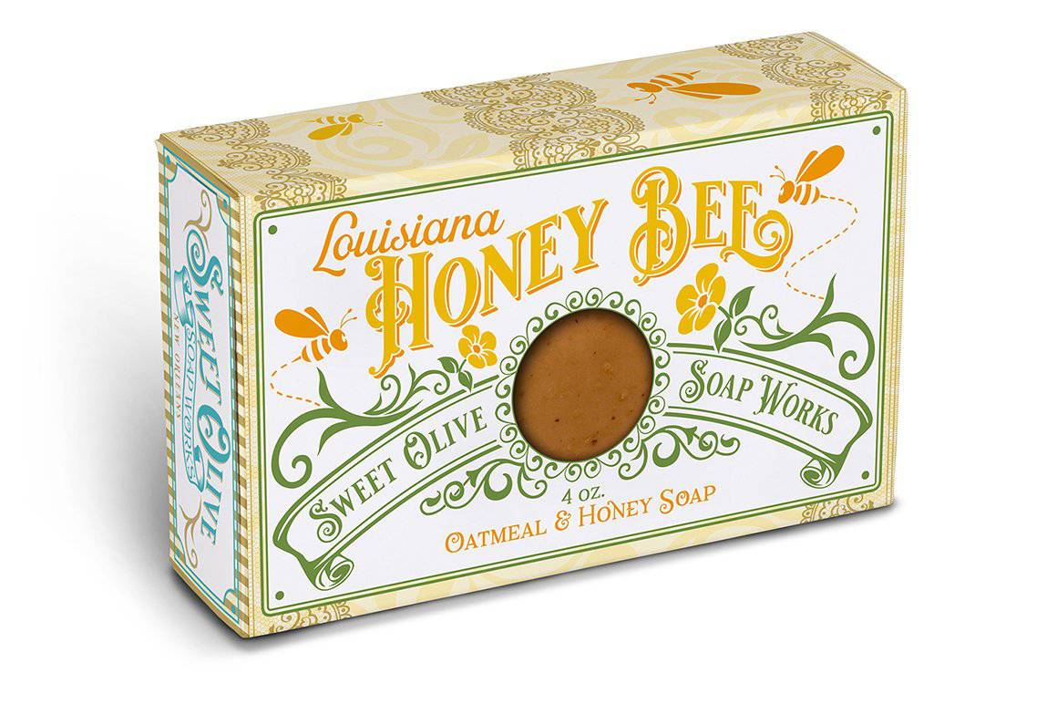 Sweet Olive Soap Works - Sweet Olive Soap Works Louisiana Honey Bee Soap - Little Miss Muffin Children & Home