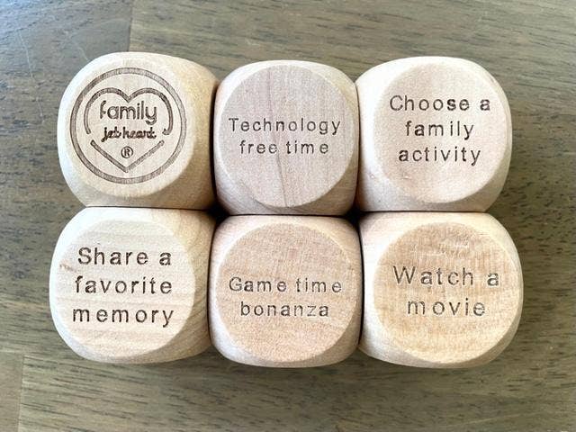 JetHeart JetHeart Wooden Dice - Little Miss Muffin Children & Home