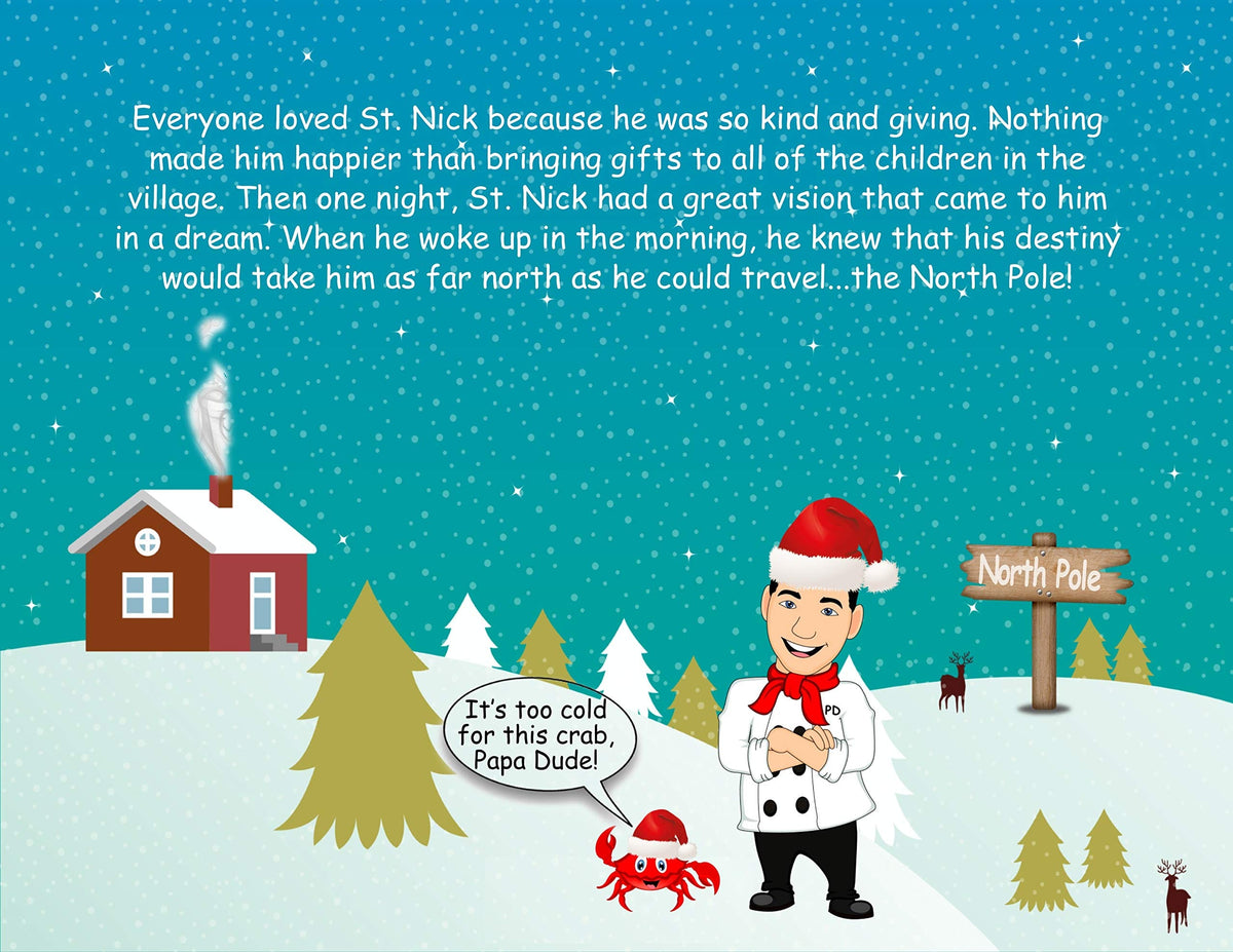 Nia's Just For Kids Inc. Hey Papa Dude! Who's This Santa Dude? by Steven Scaffidi - Little Miss Muffin Children & Home