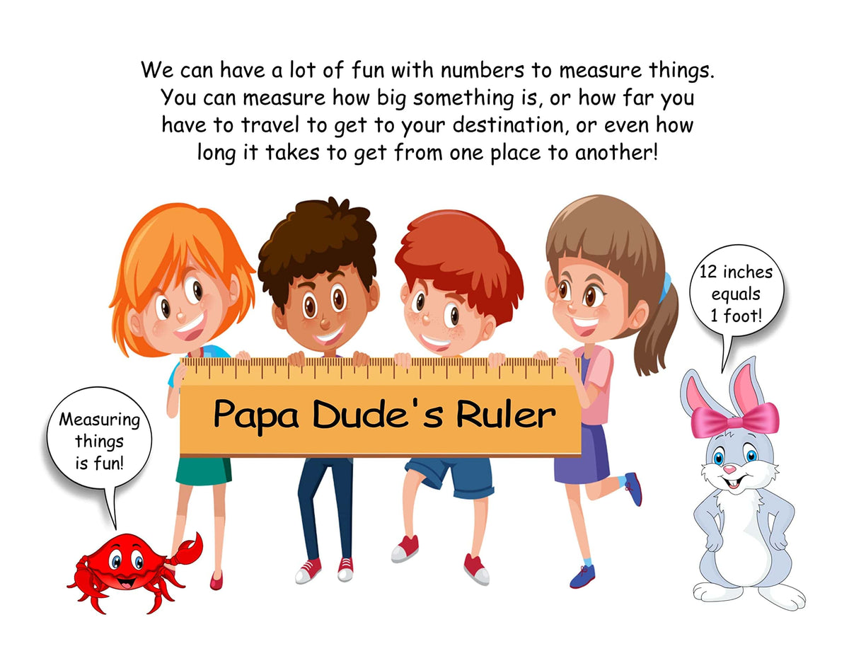 NIA'S JUST FOR KIDS, INC How High Can You Count? Papa Dude - Little Miss Muffin Children & Home