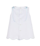 Casero & Associates Casero & Associates Embroidery Scallops A Line Dress - Little Miss Muffin Children & Home