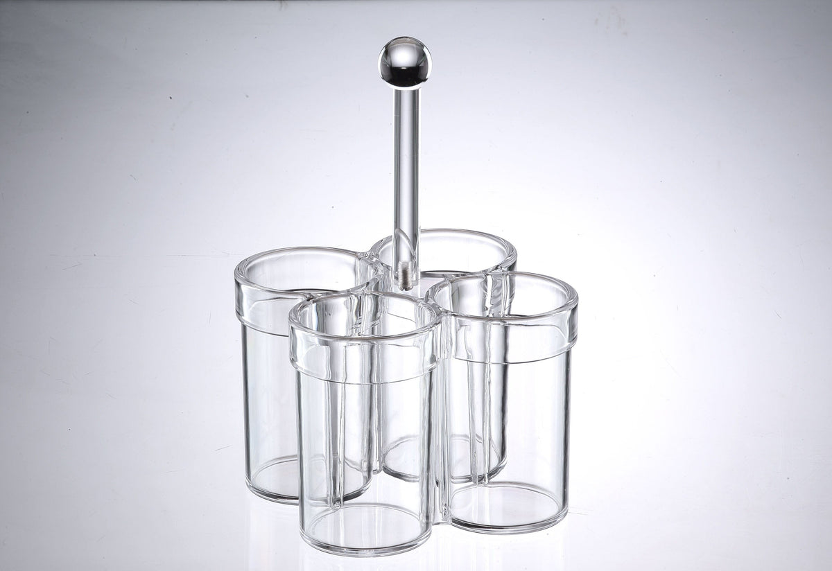 Huang Acrylic Inc. Huang Acrylic Round Utensil Caddy - Little Miss Muffin Children & Home