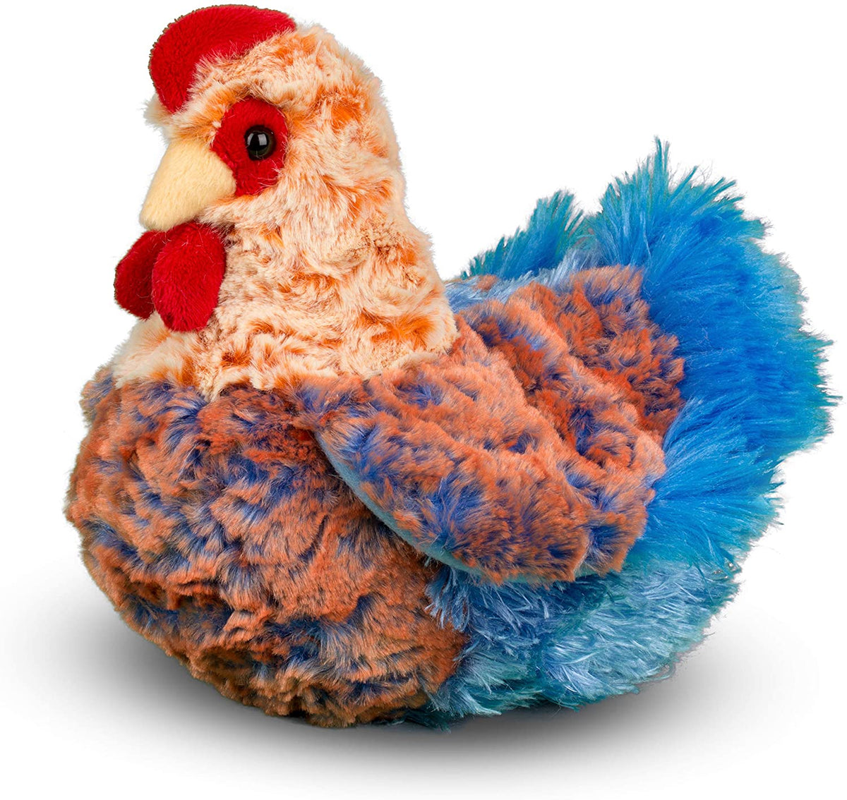 Douglas Toys Douglas Toys Henrietta Hen Blue Orange - Little Miss Muffin Children & Home