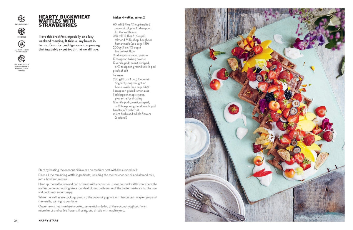 Hachette Happy Food: Fast, Fresh, Simple Vegan - Little Miss Muffin Children & Home