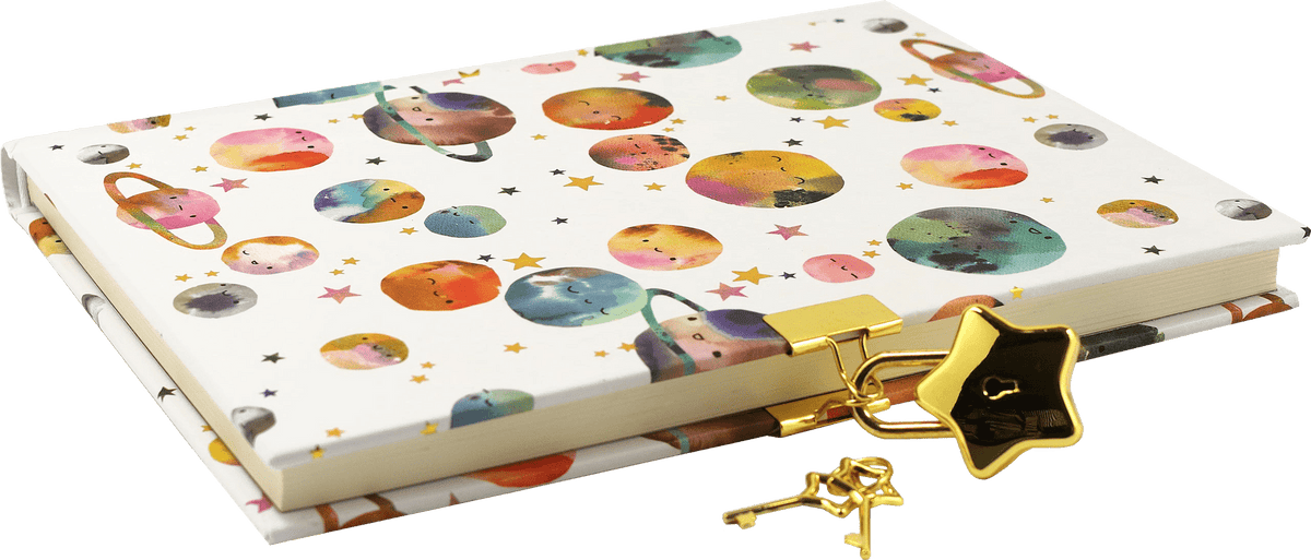 Peter Pauper Press Peter Pauper Press Space Lock Journal - Little Miss Muffin Children & Home