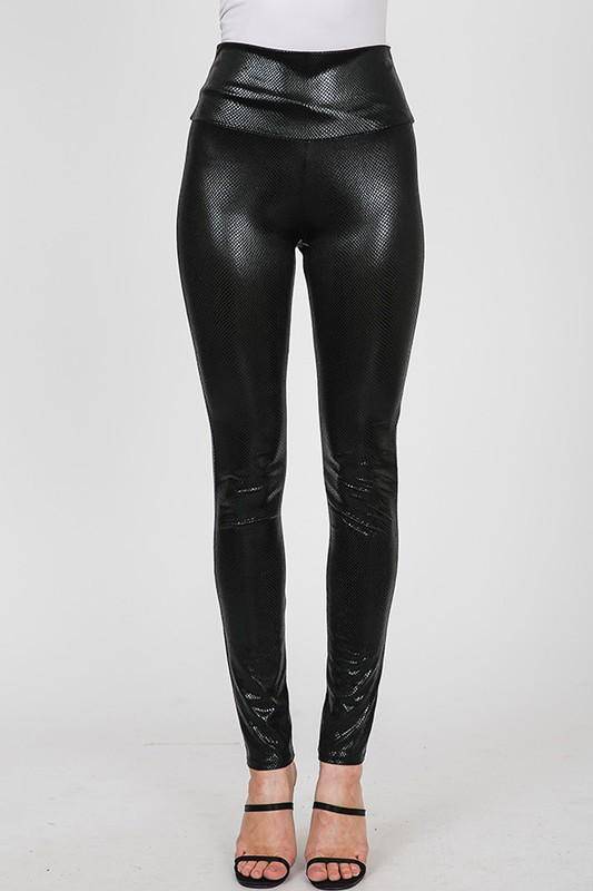 American Fit - American Fit Faux Leather High Waist Leggings - Little Miss Muffin Children & Home