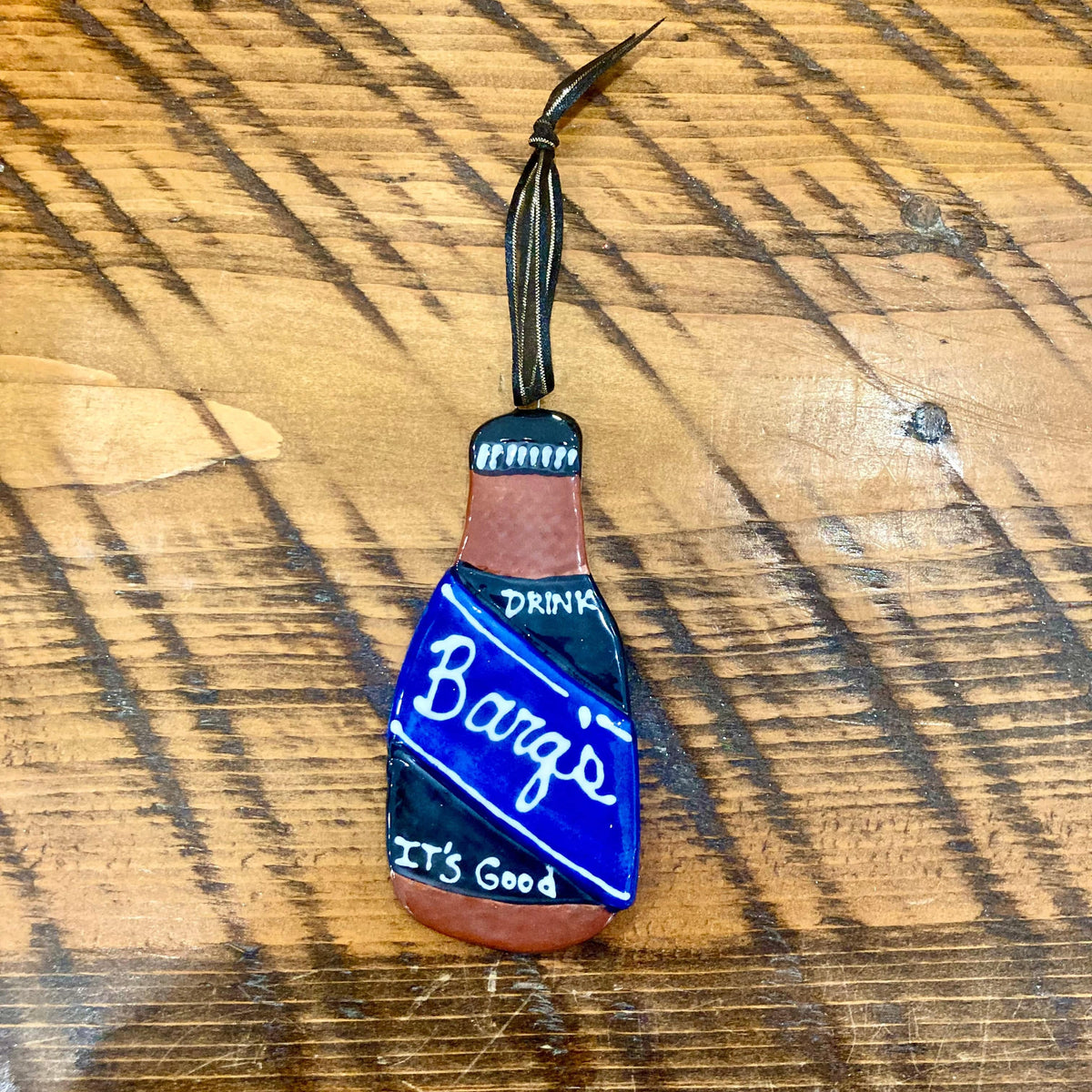 Katie Baldwin Originals Katie Baldwin Originals Barq’s Root Beer Ornament - Little Miss Muffin Children & Home